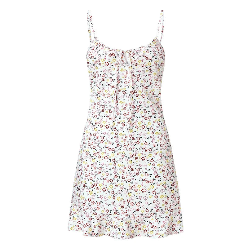 Sexy Casual Floral Camisole Dress Comfortable Skirt